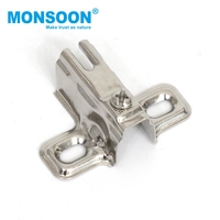 MONSOON Charnières dissimulées pour meubles de cuisine, charnières à fermeture amortie pour portes de placards et charnières pliantes pour meubles