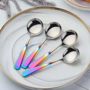 <span class=keywords><strong>Cucharas</strong></span> <span class=keywords><strong>de</strong></span> Acero Inoxidable Personalizadas al por Mayor con Logotipo, <span class=keywords><strong>Cucharas</strong></span> Redondas para <span class=keywords><strong>Postre</strong></span>, Café y Degustación - Product Image 3