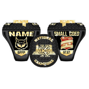 2025 personnalisé Football Basketball Sports Usssa Baseball Championship Ring - Product Image 1