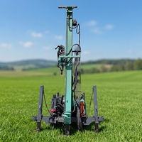 Foreuse à circulation inversée robuste à moteur diesel avec dispositif de support hydraulique, en promotion