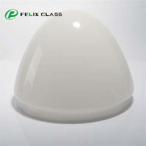 Cúpula de Cristal para Ventilador de Techo con LED Blanco Ópalo, Tamaño Personalizado, para Lámpara Colgante, con Garantía de 3 Años - Product Image 1