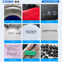 CE-gecertificeerde continue inkjet (CIJ) printer industriële codeermachine met wit-zwarte inkt voor multi-oppervlakte markering