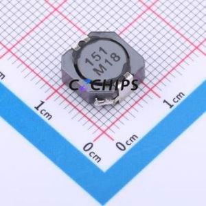 Inductor de Potencia CDRH105RNP-151NC SMD, 10.2x10mm (Inductancia: 150uH) (Precisión: 30%) (Corriente Nominal: 1.1A) - Product Image 1