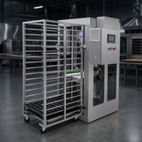 Machine de déchargement automatique à grande vitesse pour ligne de production de biscuits et de gâteaux, équipement de convoyage en acier inoxydable