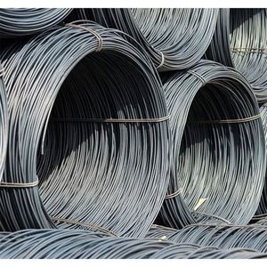 Alambre de Acero al Carbono Laminado en Caliente A106B de Fábrica China, Varilla de Acero Suave para Aplicaciones de Construcción e Industriales - Product Image 1