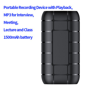 Enregistreur <span class=keywords><strong>vocal</strong></span> numérique portable HD B800 avec réduction du bruit, lecteur MP3 et appareil de lecture pour les réunions, les cours, les conférences et les enregistrements - Product Image 3