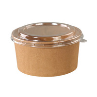 Supermarché Traiteur Jetable Papier Fraîcheur Salade De Fruits Fitness Repas Légumes Fraise Jujube Baies Dessert Bols