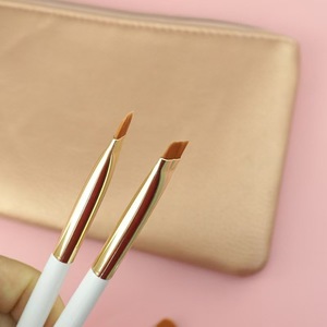 Microblading PMU <strong>Brush</strong> Custom Logo Low MOQ Flat Wooden Ultra-thin Angled Eyebrow <strong>Brush</strong> Angle <strong>Brush</strong> <strong>for</strong> Eye Brows <strong>Eyeliner</strong> - Product Image 1