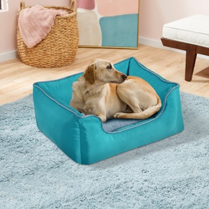Sofá rectangular de lujo para mascotas, cama de perro resistente al agua y a la arrugas, cubierta y fondo antideslizante, Popular para dropshipping - Product Image 3