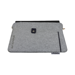 Housse pour ordinateur portable en feutre gris léger de haute qualité, étui pour ordinateur portable, produit de qualité supérieure - Product Image 2