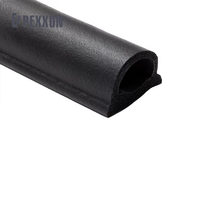 Bande d'étanchéité en mousse de caoutchouc éponge autocollante extrudée pour cadres de portes/fenêtres, matériau EPDM, découpe personnalisée, thermique 30~90