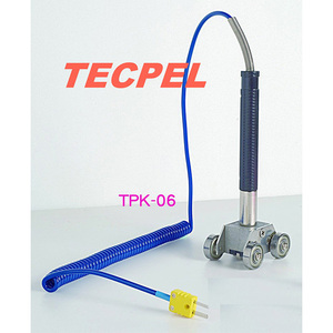 Wholesale TECPEL TPK-06 High-Precision Type K Thermocouple 316 Stainless Steel <b>Temperature</b> Sensor Roller <b>Probes</b> Industry - Product Image 3
