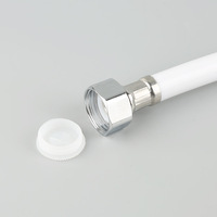 Tuyau de douche flexible chromé avec inverseur pour kits de douche, idéal pour salle de bain et salle de sport