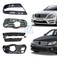 Pour Mercedes Benz W204 Cache de phare antibrouillard Noir Accessoires C 2048850053