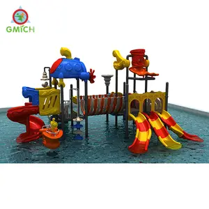 Wholesale deck water slide-Amusement Park Swimming Pool Slides Customized Exciting Water Slide