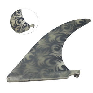Aleta de Fibra de Vidrio de <span class=keywords><strong>9</strong></span> <span class=keywords><strong>Pulgadas</strong></span> para <span class=keywords><strong>Tabla</strong></span> de <span class=keywords><strong>Surf</strong></span>, Aleta Central Individual para SUP, Accesorios para <span class=keywords><strong>Surf</strong></span> - Product Image 4