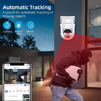 Nueva Cámara WiFi Inteligente Tuya para el Hogar, 4MP, Cámara IP PTZ para Exteriores, Monitoreo Remoto por Aplicación, Control por Voz