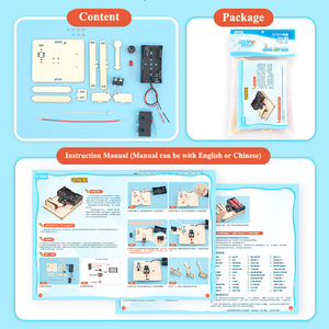 Kit de Máquina de Código Morse DIY, Madera Natural Sostenible, Actividad Científica de Comunicación, Aprendizaje Montessori, Juguete Educativo Resistente - Product Image 2