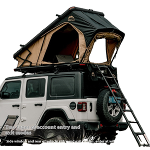 Housse de toit rigide imperméable Oxford pour camion, ouverture automatique rapide, tente de toit pour <span class=keywords><strong>camping</strong></span>-<span class=keywords><strong>car</strong></span>, fixation rapide, housse de camion personnalisée de haute qualité - Product Image 1