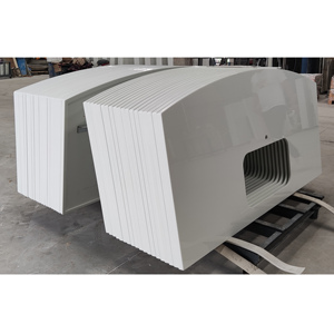 Mặt Kính Nano Mặt Bàn Bếp Mặt Bàn Thạch Anh Trắng Tinh Khiết - Product Image 3