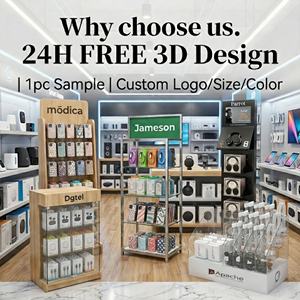 Colección de Exhibidores Electrónicos Apache Custom 3C, Exhibidores de Accesorios para Teléfonos Móviles para Tiendas de Telefonía y Comercios Minoristas - Product Image 6