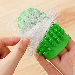 ซิลิโคนแมว tickling Scratcher ผนังมุม Groomer แผ่นแมวแปรงหวีทําความสะอาดตัวเอง - Product Image 6