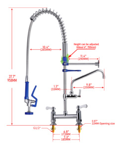 Смеситель для горячей и холодной воды, 710 г - Product Image 4