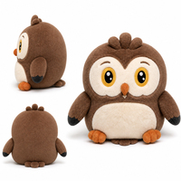 Peluches personnalisées conçues par IA, jouets en peluche avec IA, peluche oiseau assis personnalisable, collection de peluches anime sur mesure