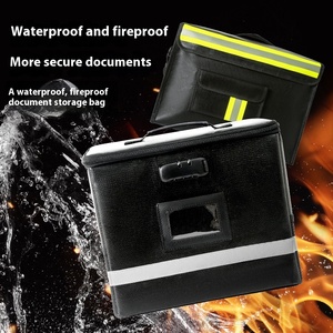 Công suất lớn dày qua biên giới tiêu đề quan trọng tài liệu khóa bảo vệ lưu trữ đơn vị chống cháy hộp tập tin - Product Image 1