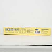Biscuits fins au beurre de cacahuète Camill 308G de qualité supérieure, saveur sucrée et croustillante, boîte cadeau de Noël, 28% de matières grasses, 12 unités
