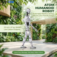 Robot Humanoide TERKOBOT ATOM Max con Mano Diestra de 6 Ejes, Control Suave de Alta Frecuencia de 200Hz, Robot de Manipulación