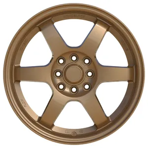 Aluminum A356.2 alloy rims TE37 15-18 inch flow forming wheels