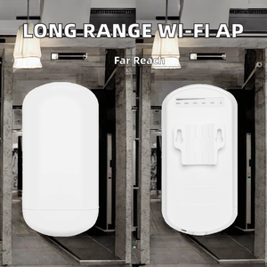 <span class=keywords><strong>Point</strong></span> d'accès extérieur longue portée <span class=keywords><strong>450mbps</strong></span> 5.8ghz 1km 2km Wi-Fi Poe sans fil AP CPE ponts réseau avec produits en stock - Product Image 3