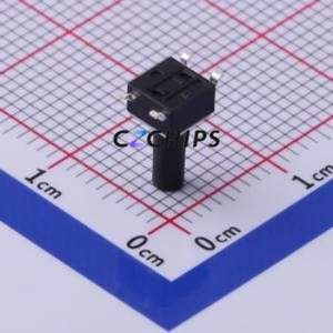 TS-1109S-B-L Tactile Switch SMD-4P,4.5x4.5mm Switch Single Pole Single Throw Round Button 1.6N Vertical Mount - Product Image 2