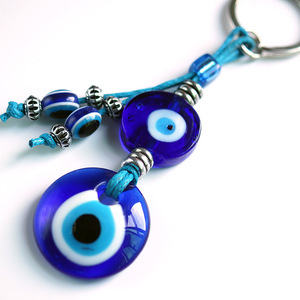 <span class=keywords><strong>Porte</strong></span>-clés œil maléfique, lunettes, <span class=keywords><strong>macramé</strong></span>, pompon oeil maléfique, <span class=keywords><strong>porte</strong></span>-clés, vente en gros - Product Image 2