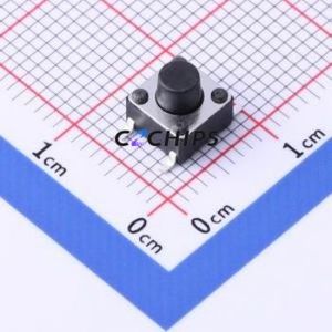 TSD003A06026A02 Tactile Switch SMD-4P,6x6mm Switch Round Button 2.6N Vertical Mount 6mm - Product Image 1