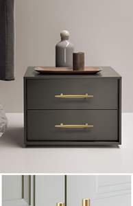 Tirador de muebles de metal de diseño moderno para gabinetes de cocina, tocador y armario, para uso en el hogar, la escuela, el almacén y el taller - Product Image 5