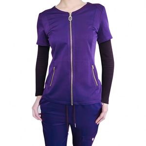 Chất Lượng Cao Khá Được Sử Dụng Chà Đồng Phục Bệnh Viện Đồng Phục Cho Phụ Nữ 1 Bộ Phụ Nữ Đồng Phục Tẩy Tế Bào Chết - Product Image 3