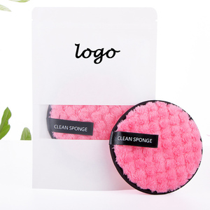 Özel Markalı Çevre Dostu Daha Güvenli Yıkanabilir Mikrofiber Pamuklu Yeniden Kullanılabilir Makyaj Temizleme Pedleri Yüz Temizliği İçin - Product Image 1