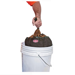 Canvas <b>tool</b> <b>bag</b>, compartmentalized hardware <b>tool</b> <b>bag</b>, portable drawstring construction and electrical <b>bag</b>, screw and parts <b>bag</b> - Product Image 5