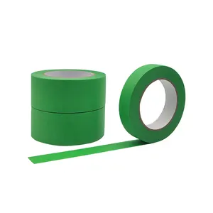 緑のマスキングテープ、使いやすく、マスキング紙を簡単に取り除くことができます