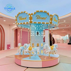 Bán chạy nhất 6 chỗ sang trọng vui vẻ đi vòng cho Kiddie thương mại giải trí <span class=keywords><strong>Carousel</strong></span> đi xe để bán - Product Image 1