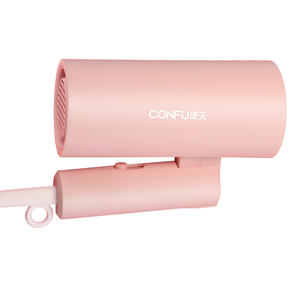 CONFU Haartrockner Föhn mit Diffusor-Bürste für Frauen mit dickem Haar, Ionen-Haartrockner, klappbarer Griff (Babyrosa) - Product Image 6
