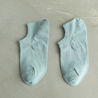 Chaussettes courtes décontractées unies pour hommes, respirantes et absorbantes, invisibles, prêtes à l'emploi pour l'été 2025