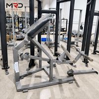 Máquina de remo prona con carga de placas comercial, equipo de entrenamiento de fuerza para espalda y pecho para gimnasios y centros de fitness