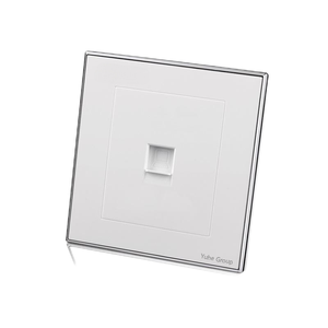 Panel universal internacional para ordenador y TV, interruptor eléctrico para satélite, enchufe 86*86 + enchufe de interfaz de red RJ45 - Product Image 3