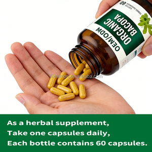 OEM/ODM Biologische Valse Tuinkruidentjes Monnieri Kruidensupplement Biologische Bacopa <span class=keywords><strong>Capsules</strong></span> Kruiden Voedingssupplement Hersenen voor Concentratie - Product Image 5