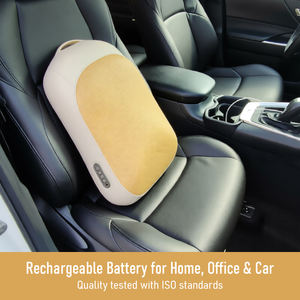 Nuevo diseño moderno 3D Full Electric Shiatsu Kneading Back <span class=keywords><strong>Massage</strong></span> Chair Pad con calor - Product Image 6