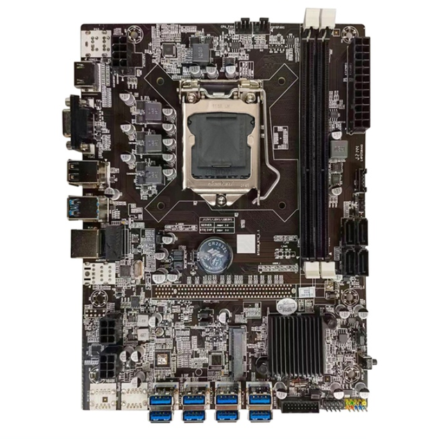 B75 Motherboard LGA1155 8*PCIE to USB Support 2*DDR3 B75 USB Motherboard