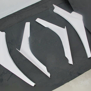 4 Uds FRP Track Canards para Lancer Evolution 7-9 EVO modelo <span class=keywords><strong>de</strong></span> mejora <span class=keywords><strong>de</strong></span> rendimiento personalizado - Product Image 1